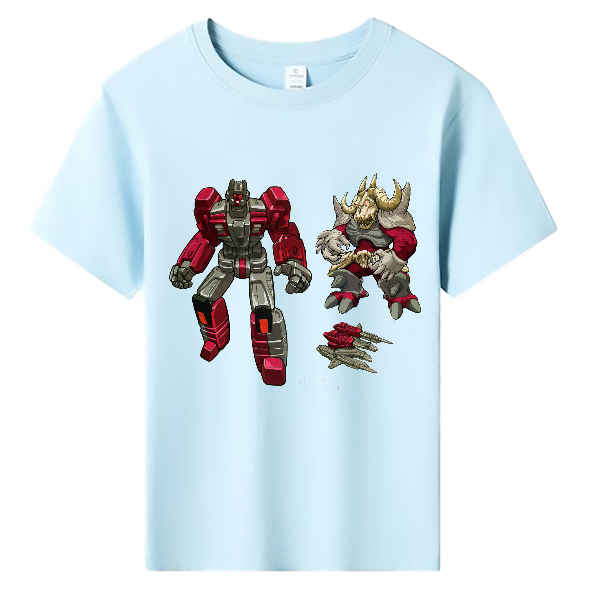（画像用）  綿100％キッズTシャツ（フロントプリント）